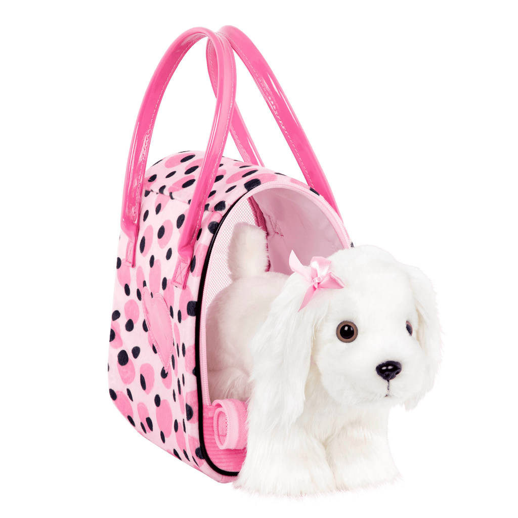 Pink Polka Dot Print